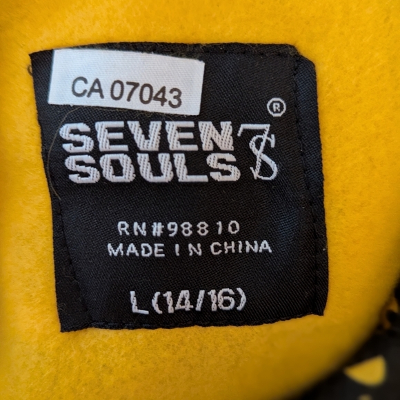 NWT - Seven Souls Kids (Size 14/16 - Large) Graphic Hoodie - Picture 10 of 12